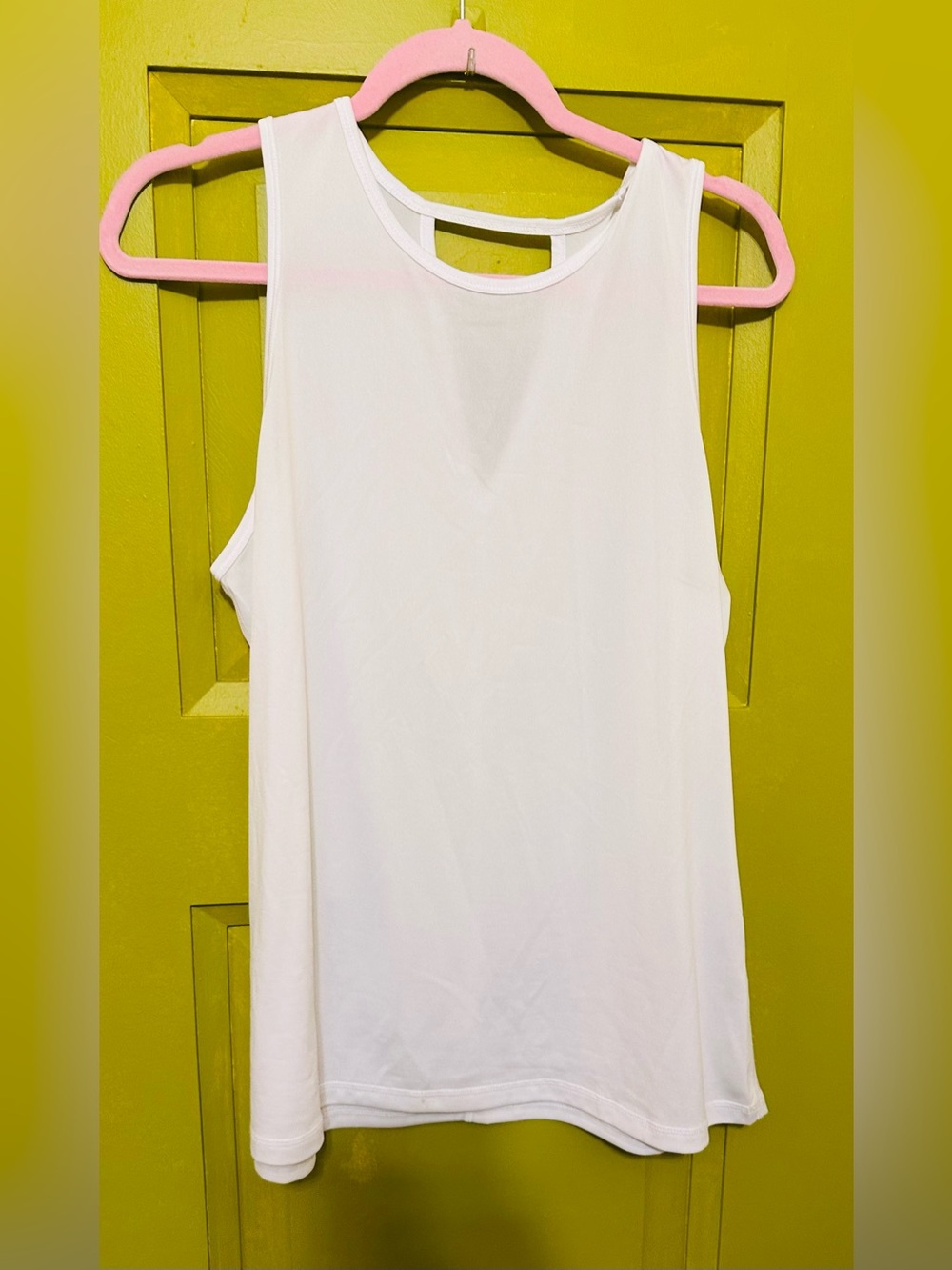 Ideology White Women’s Athletic Tank Top